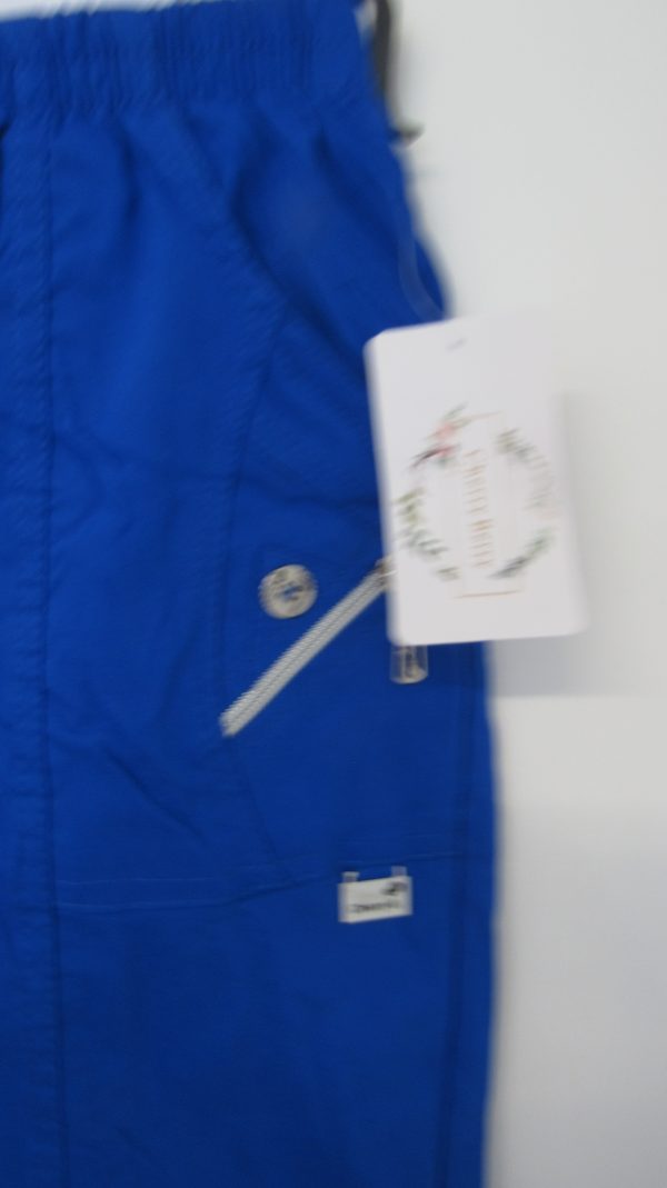 Cherry Berry Royal Blue Stretchy Shorts Size T4 UK 14 - Image 3