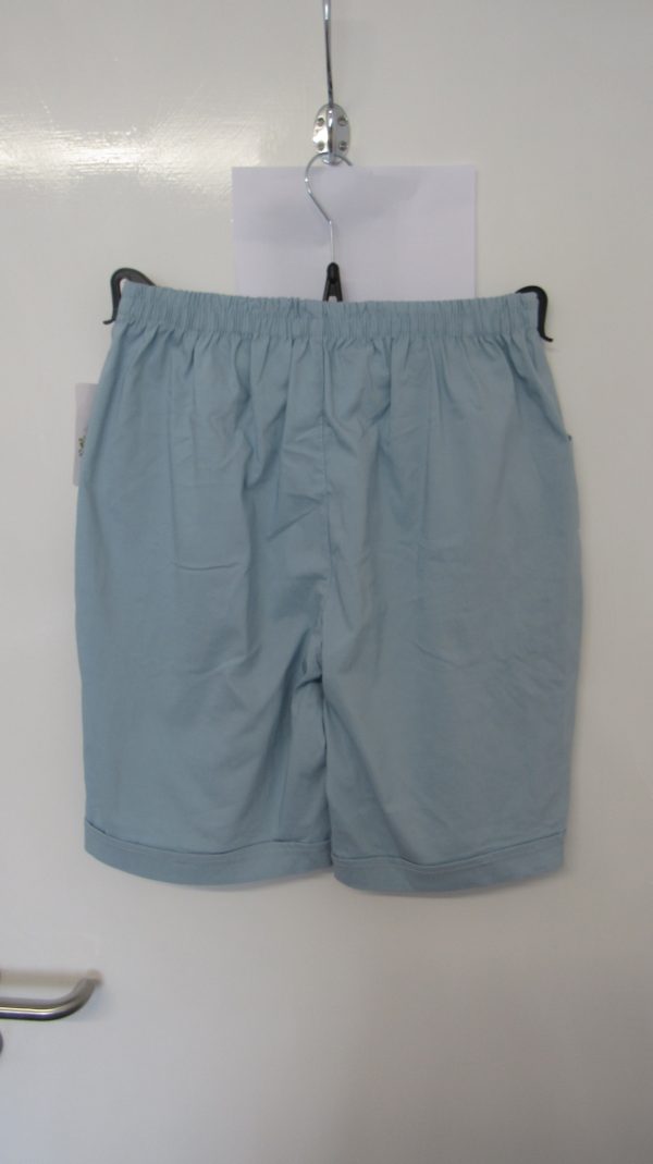 Cherry Berry Light Blue Stretchy Shorts Size T5 UK 16 - Image 6
