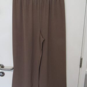 New Ladies Mocha Wide Leg Trousers One Size fits sizes 14 16 18