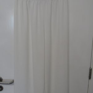 New Ladies Off White Wide Leg Trousers One Size fits sizes 14 16 18