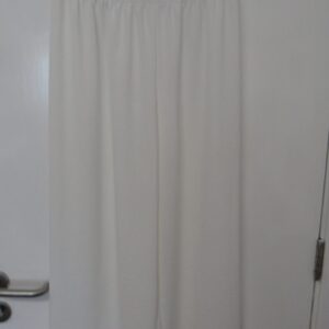 New Ladies Off White Wide Leg Trousers One Size fits sizes 14 16 18