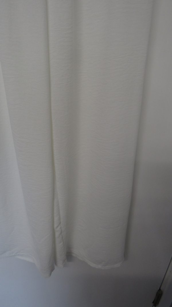 New Ladies Off White Wide Leg Trousers One Size fits sizes 14 16 18 - Image 7