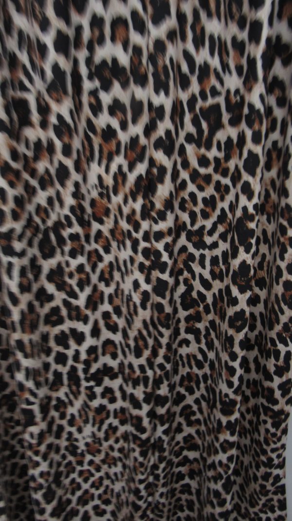 New Ladies Animal Print Elasticated Waist Wide Leg Trousers One Size fits sizes 18 20 22 - Image 4