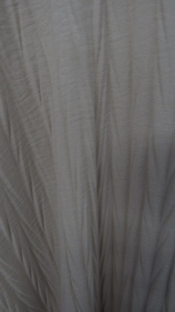 New Ladies Beige Plus Size Button Down Shirt One Size fits 18 20 22 24 - Image 4