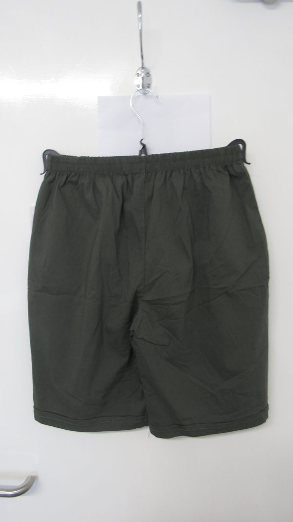 Cherry Berry Khaki Green Stretchy Shorts Size T5 UK 16 - Image 7
