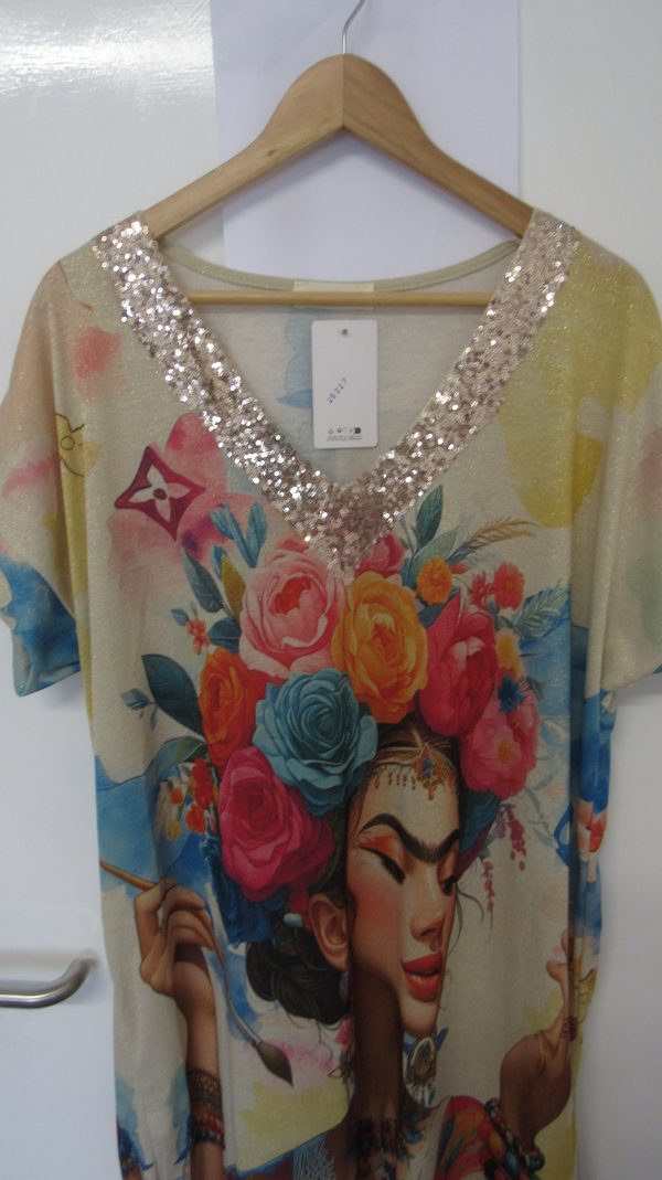 New Ladies Freda Dress One Size fits sizes 16 18 20 22 - Image 4