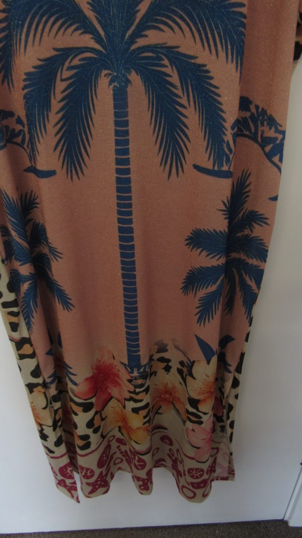 New Ladies Palm Tree Dress One Size fits sizes 16 18 20 22 - Image 5