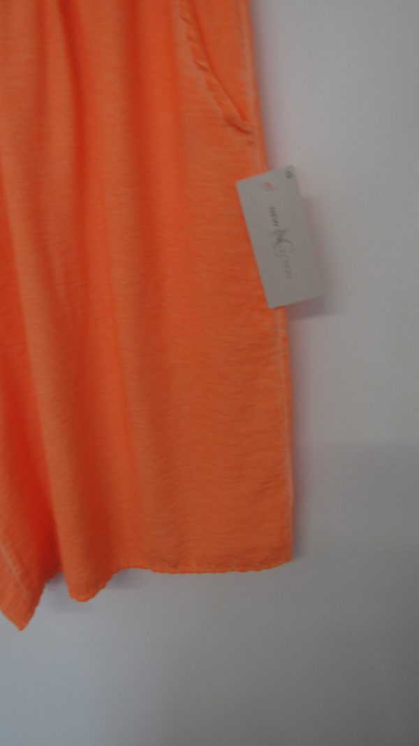 New Ladies Neon Orange Pocket Shorts One size fits sizes 16 18 20 22 Non Returnable - Image 4