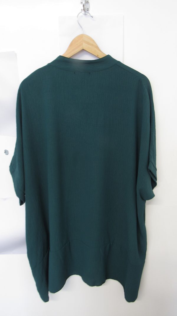 Ladies Women New Teal Plus Tunic Top One Size fits sizes 18 20 22 24 - Image 6