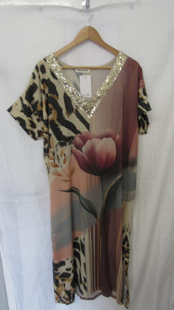 New Ladies Tulip Dress One Size fits sizes 14 16 18 20