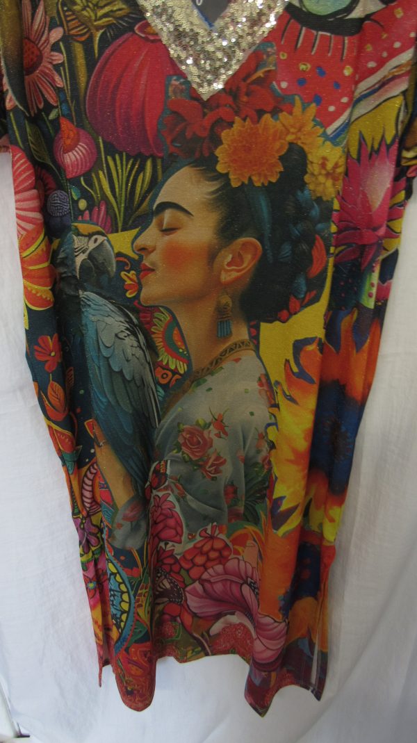 New Ladies Freda Multi Dress One Size fits sizes 14 16 18 20 - Image 3