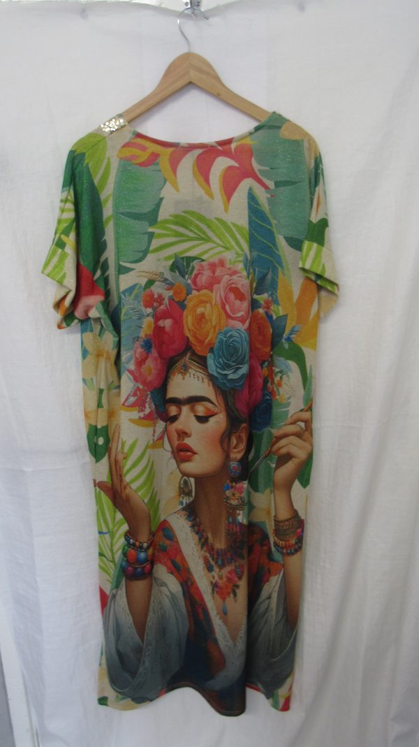 New Ladies Freda Green Dress One Size fits sizes 14 16 18 20 - Image 6