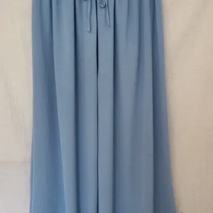 Pale Blue Wide Leg Trousers One size will fit sizes 18 20 22