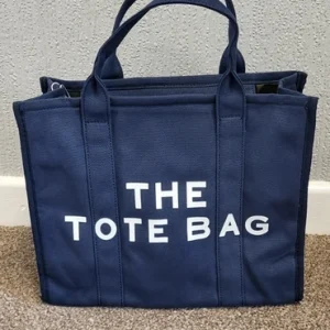 Blue Large Tote Bag