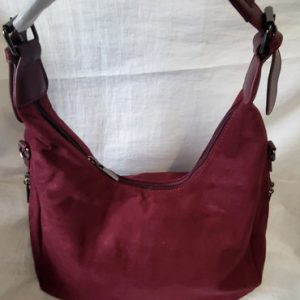 Burgundy Wine Shoulder Hobo Women's Bag New