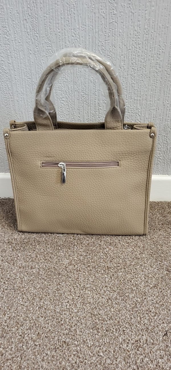 New Ladies Beige The Tote Bag - Image 5