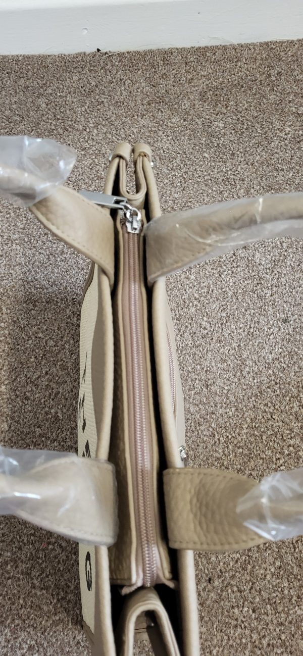 New Ladies Beige The Tote Bag - Image 9