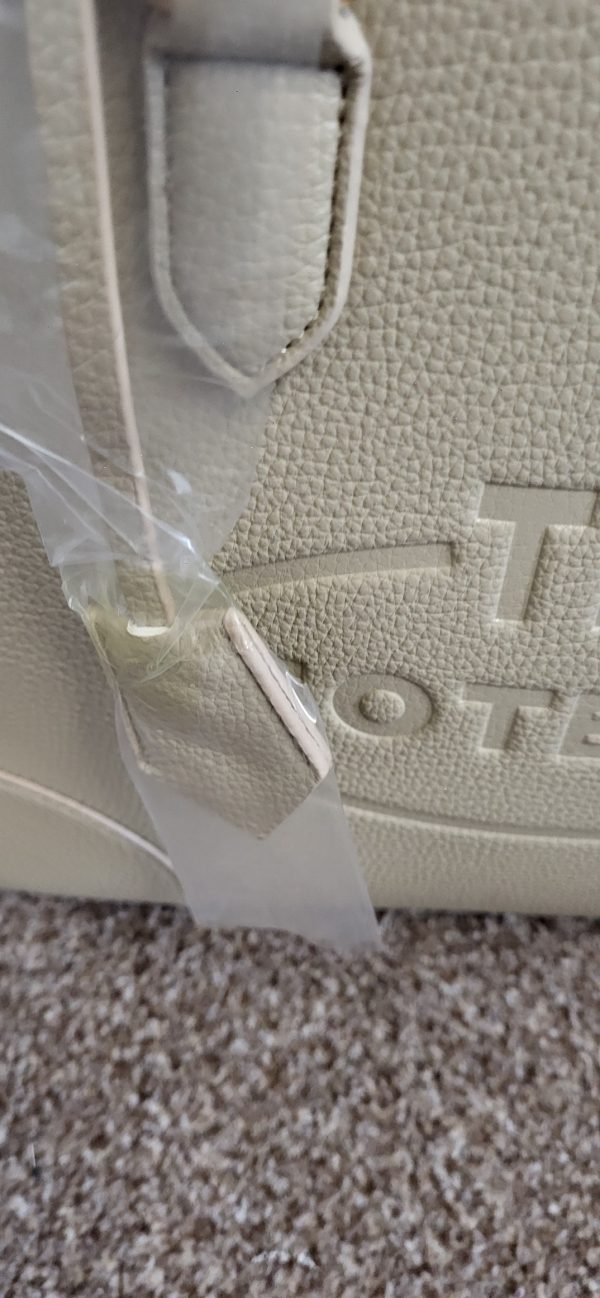 Beige Plain The Tote Bag - Image 4