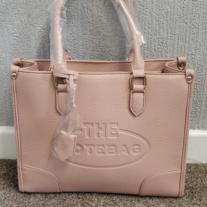 Light Pink Plain The Tote Bag