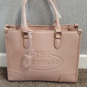 Light Pink Plain The Tote Bag