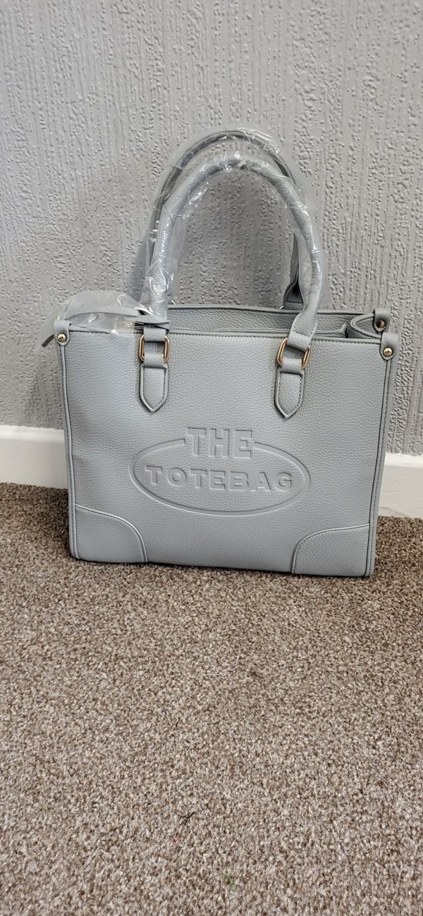 Grey Plain The Tote Bag