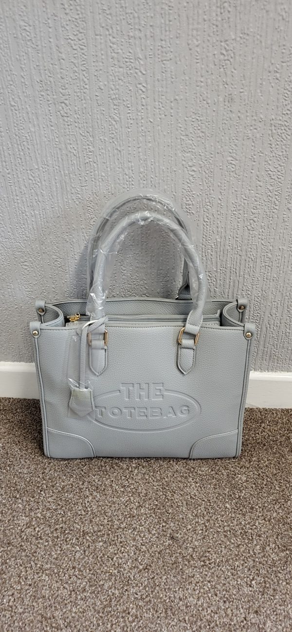 Grey Plain The Tote Bag - Image 3