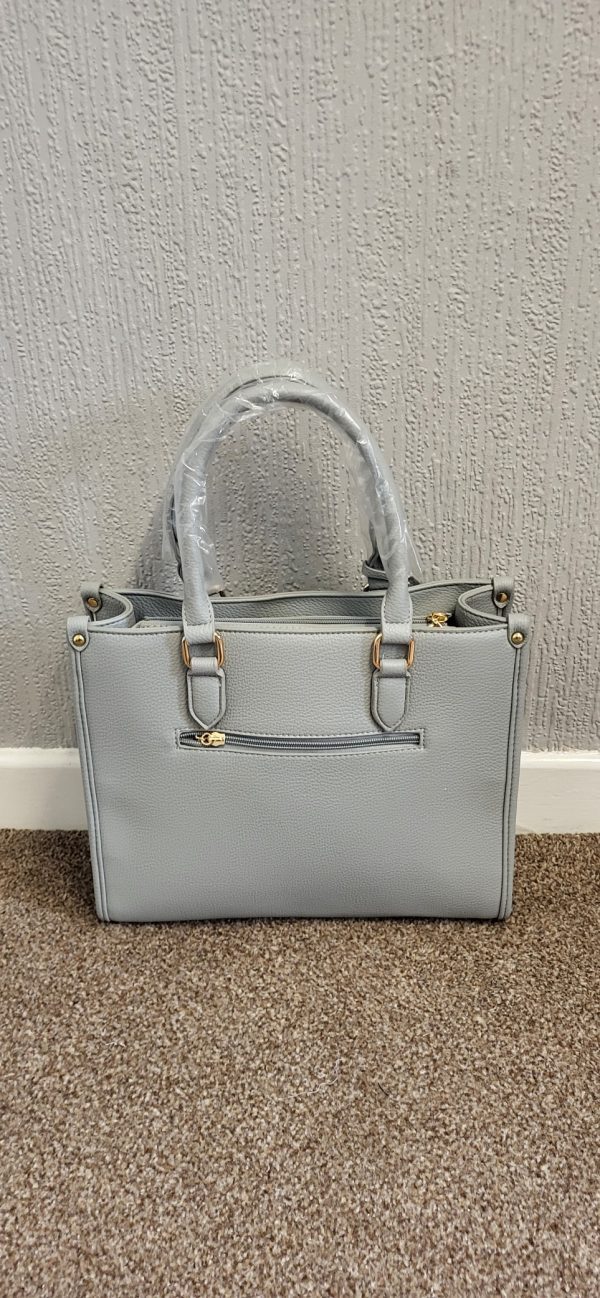 Grey Plain The Tote Bag - Image 7