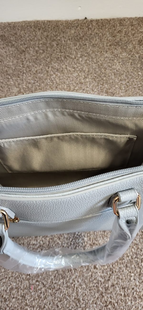 Grey Plain The Tote Bag - Image 11