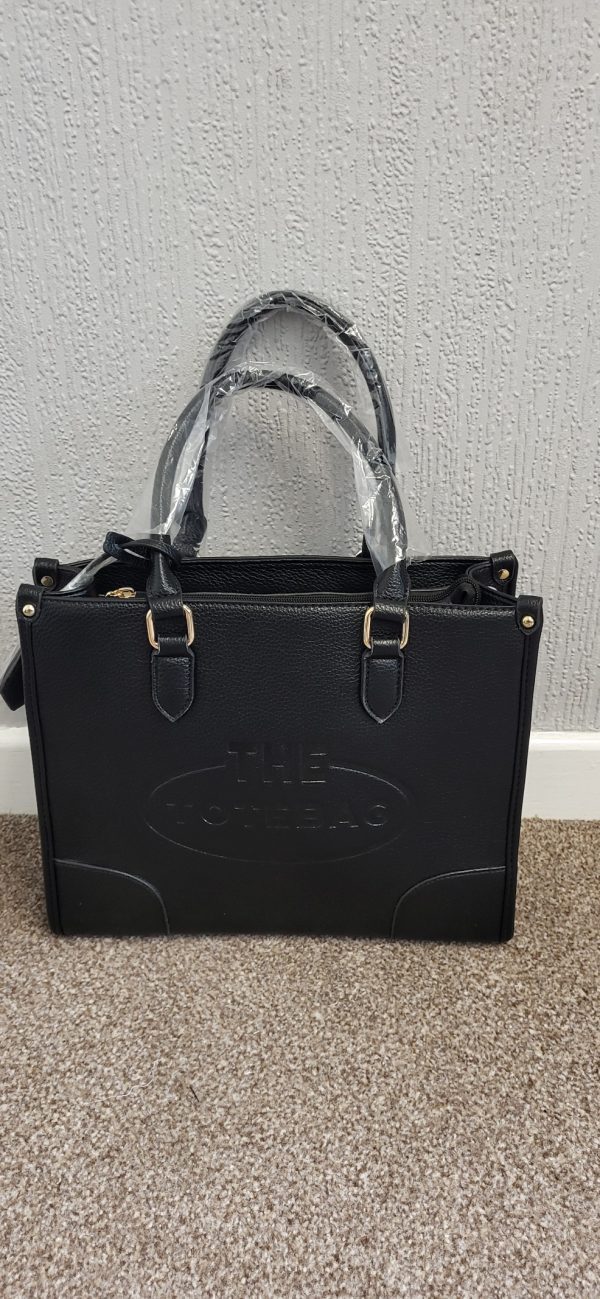 Black Plain The Tote Bag