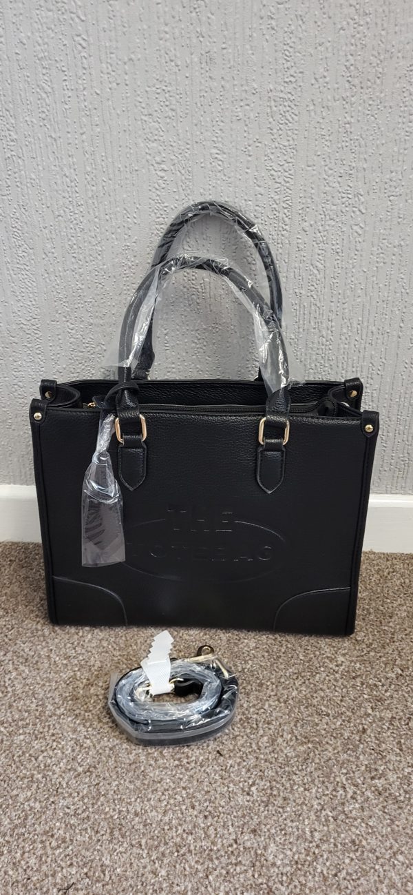 Black Plain The Tote Bag - Image 5