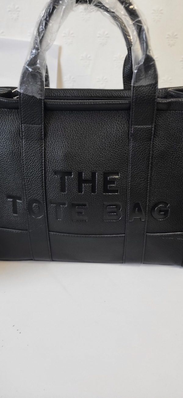 Black Large The Tote Bag - Image 3