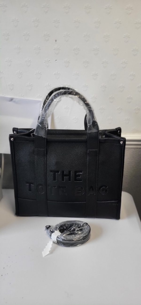 Black Large The Tote Bag - Image 4