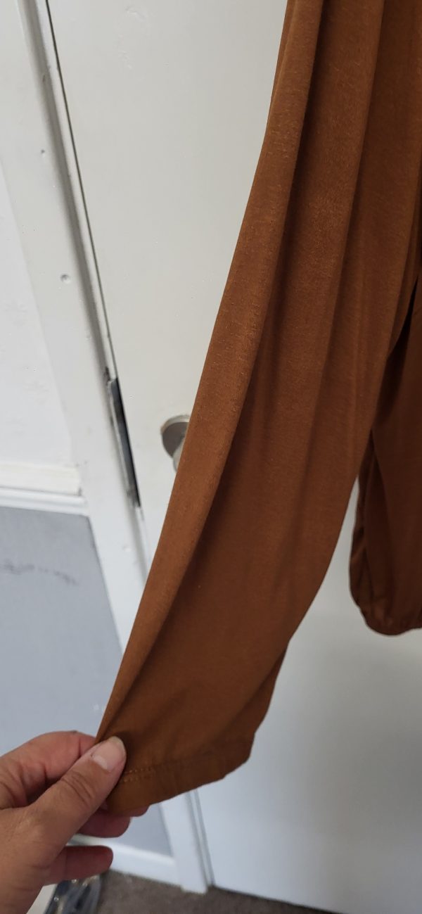 New Ladies Brown Long Sleeved One size fits sizes 16 18 20 22 Plus Size - Image 4