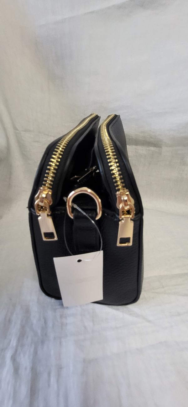 Black Triple Compartment Tote Bag New Ladies - Image 7
