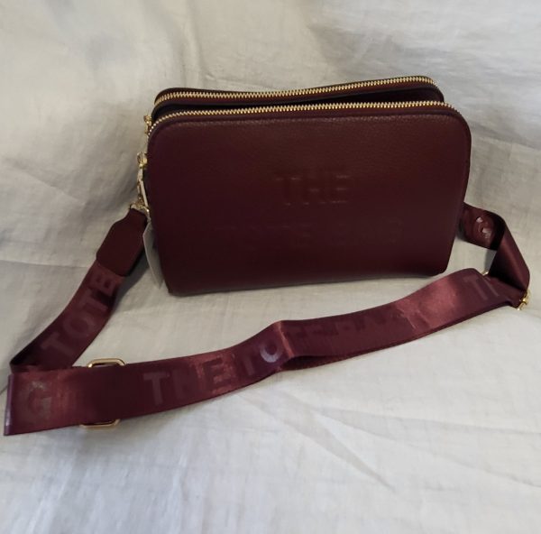 Wine Triple Compartment Tote Bag New Ladies - Image 7