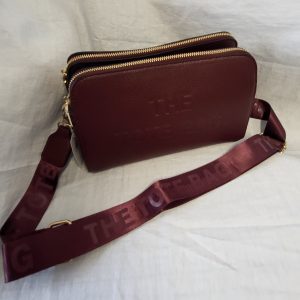Wine Triple Compartment Tote Bag New Ladies
