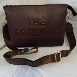 Coffee Brown Tote Crossbody Women's Bag New
