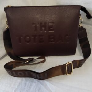 Coffee Brown Tote Crossbody Women's Bag New