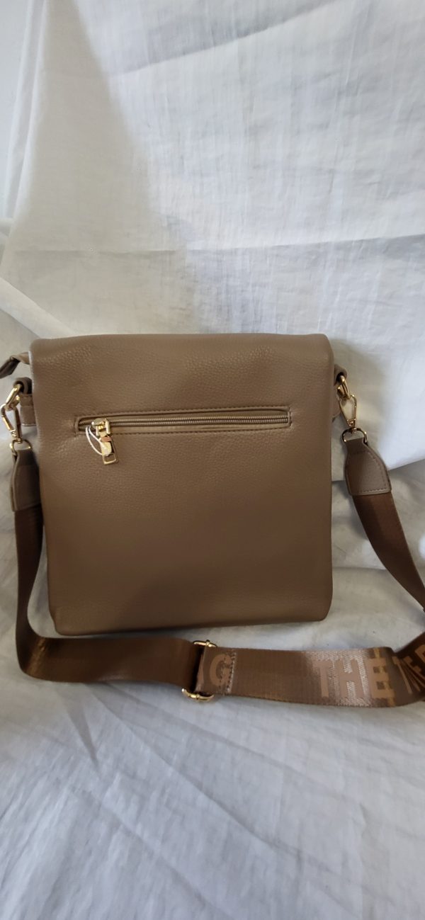 Beige Crossbody The Tote Bag - Image 6