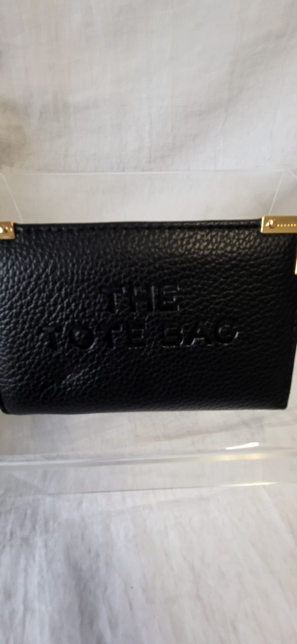Black tote purse - Image 3