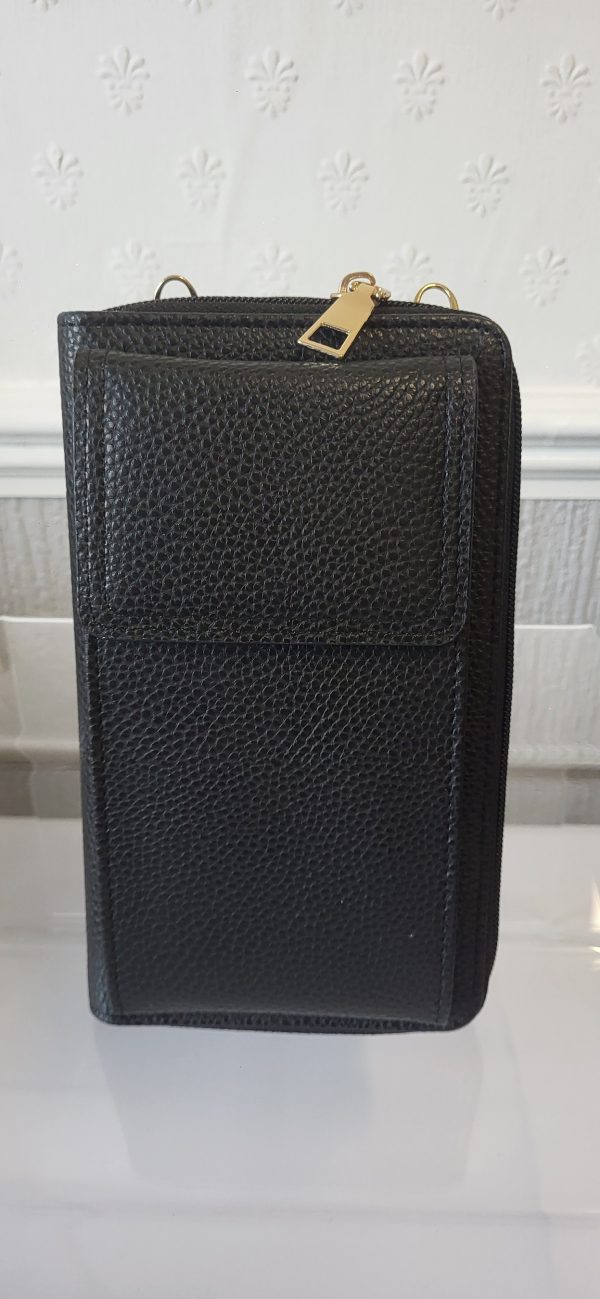 Crossbody Bag / Phone Case Black - Image 2