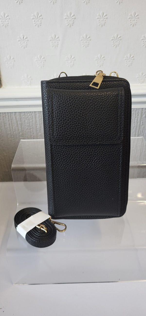 Crossbody Bag / Phone Case Black