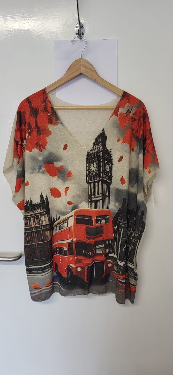 New Ladies Big Ben V Neck Lightweight Jumper Top One Size fits sizes 18 20 22 - Image 6