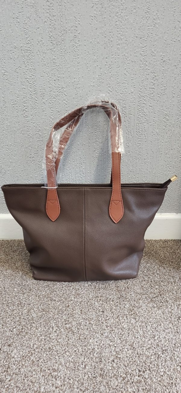 Brown Women's Shoulder Bag New - Image 2