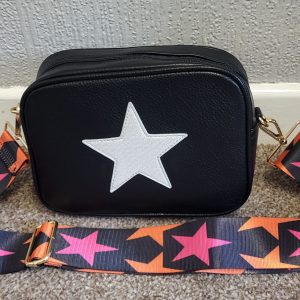 Black Star Crossbody Women’s Bag New NON RETURNABLE