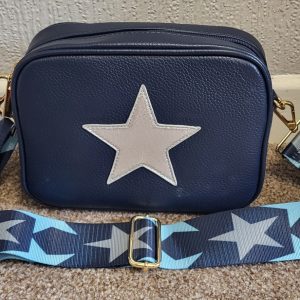 Navy Blue Star Crossbody Women’s Bag New