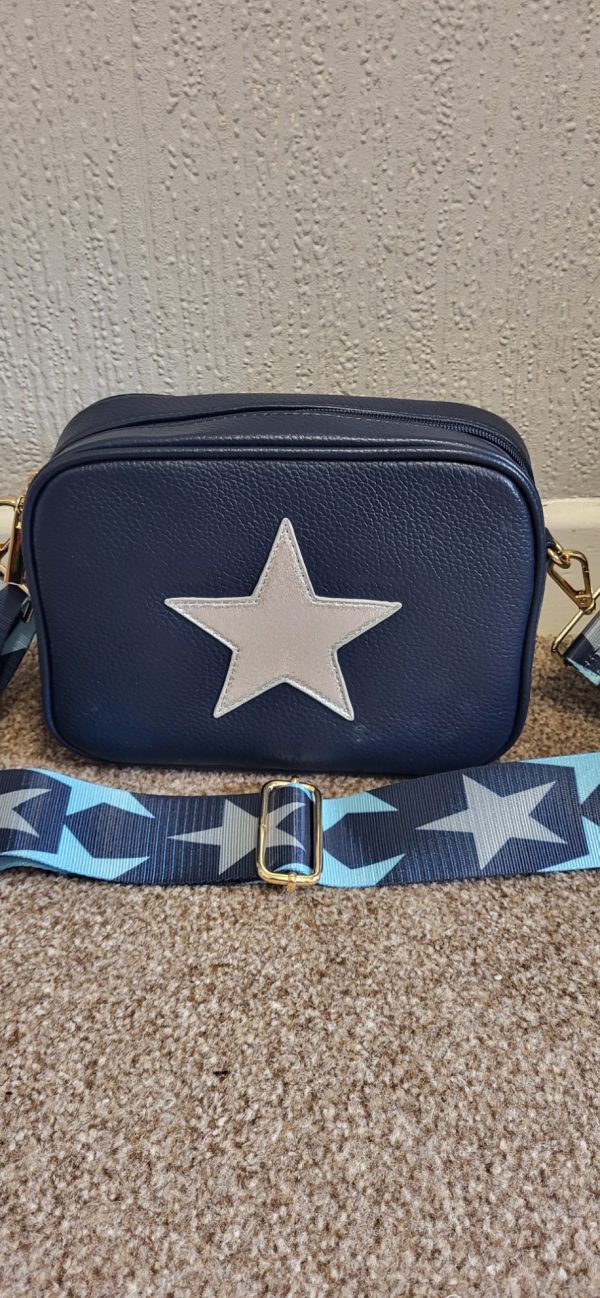 Navy Blue Star Crossbody Women’s Bag New