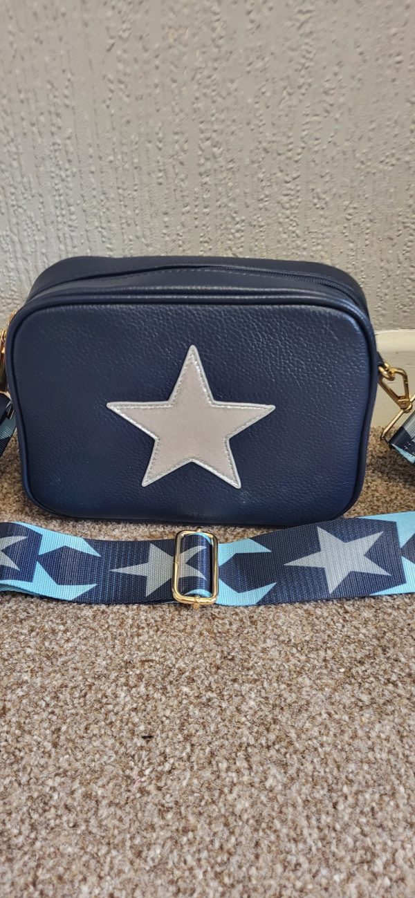 Navy Blue Star Crossbody Women’s Bag New - Image 2