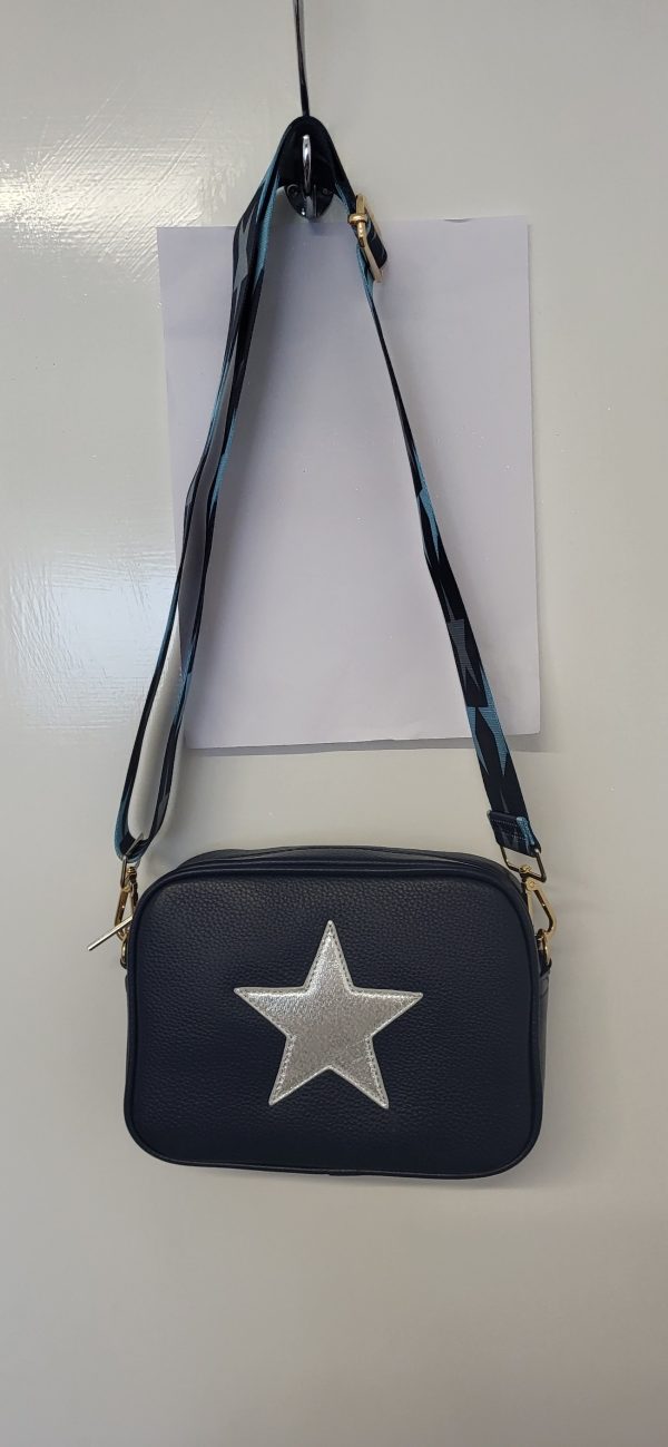 Navy Blue Star Crossbody Women’s Bag New - Image 6