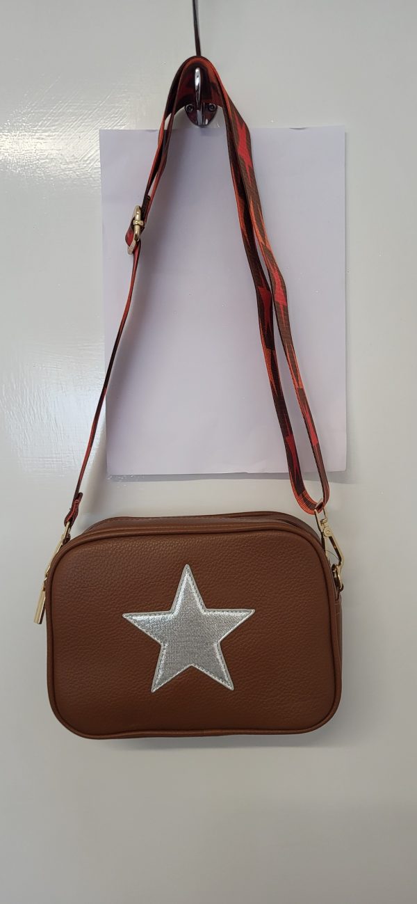 Brown Star Crossbody Women's Bag New - Image 6